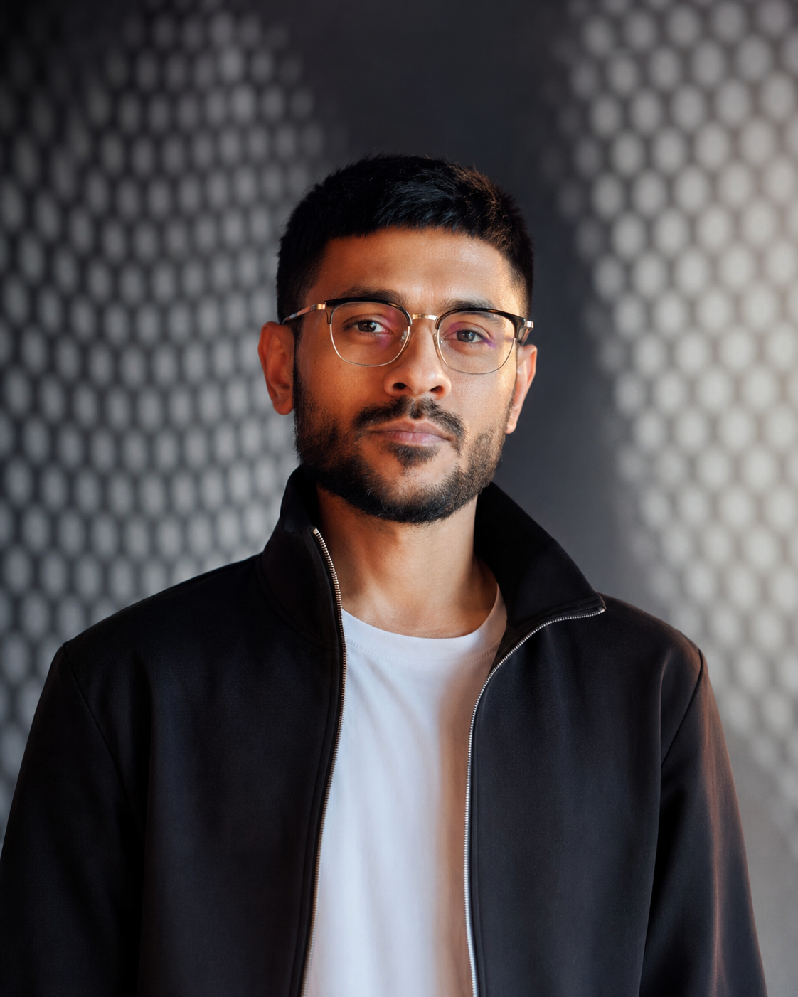 Portrait photograph of Naeem Ahsan